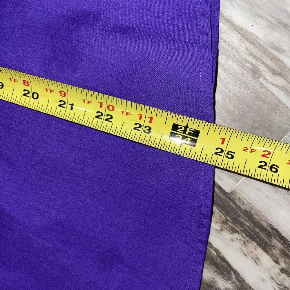 Women's Purple Two-Piece Pantsuit with Stud Accents
